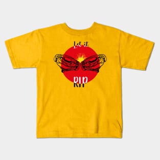 clashing beyblade red Kids T-Shirt